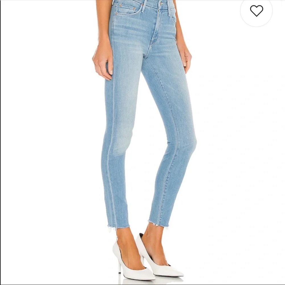 Mother The Looker Ankle Frey Jeans The Angel with no Wings. Limited edition 🔥 - Picture 3 of 9